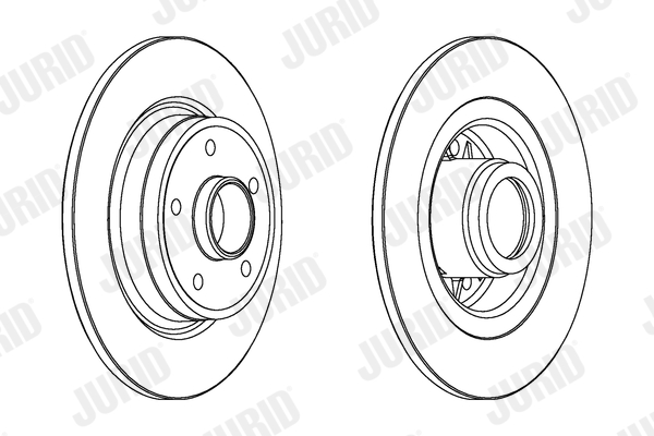 Brake Disc - 562184JC-1 JURID