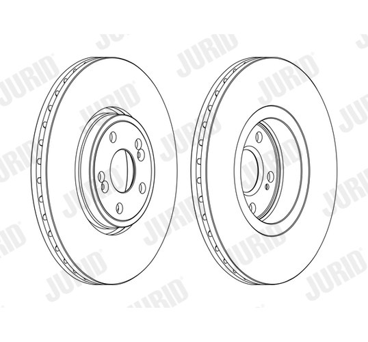 Brake Disc - 562187JC-1 JURID