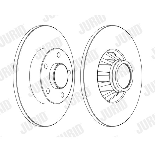 Brake Disc - 562211JC-1 JURID