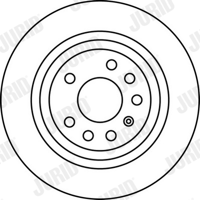 Brake Disc - 562220JC JURID