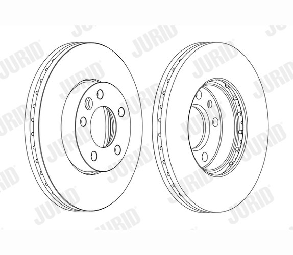 Brake Disc - 562234JC-1 JURID