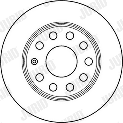 Brake Disc - 562236JC JURID