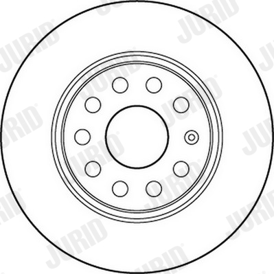 Brake Disc - 562237JC JURID