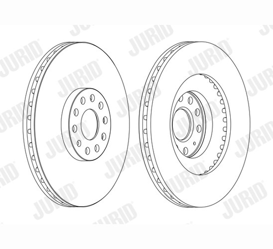 Brake Disc - 562239JC-1 JURID