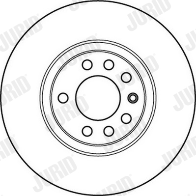 Brake Disc - 562240JC JURID