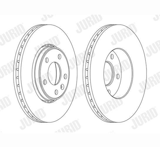 Brake Disc - 562241JC-1 JURID