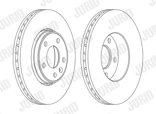 Brake Disc - 562241JC JURID