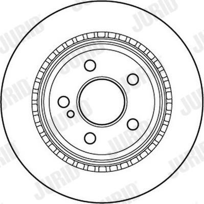 Brake Disc - 562242JC JURID