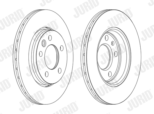 Brake Disc - 562262JC JURID
