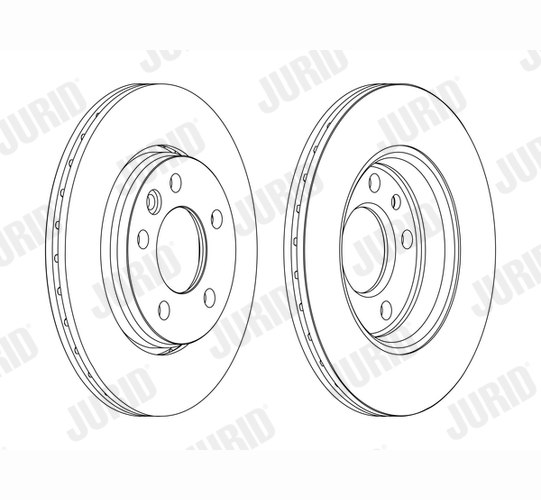 Brake Disc - 562262JC JURID