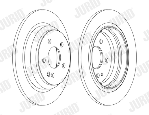 Brake Disc - 562263JC JURID