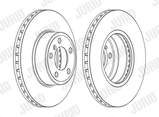 Brake Disc - 562272JC-1 JURID