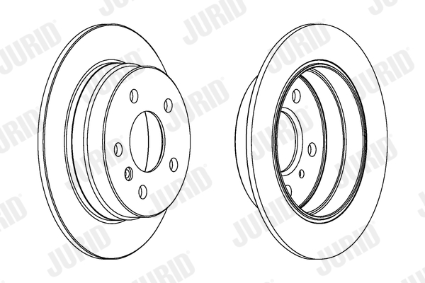 Brake Disc - 562274JC JURID