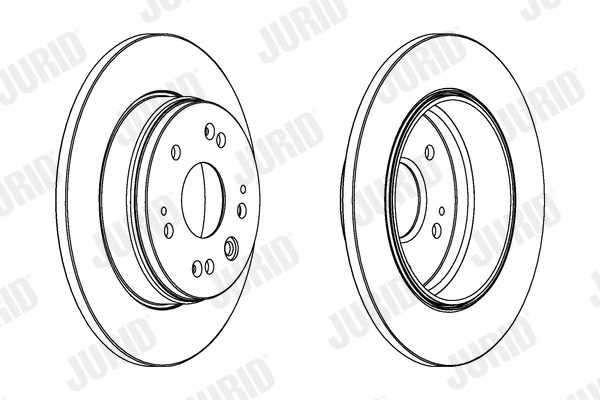 Brake Disc - 562284JC JURID