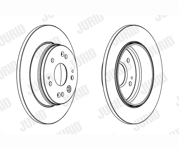 Brake Disc - 562284JC JURID
