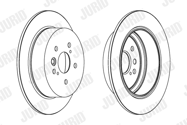 Brake Disc - 562288JC JURID