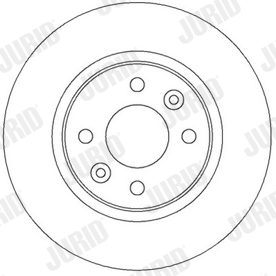 Brake Disc - 562293JC JURID