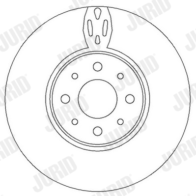 Brake Disc - 562295JC JURID