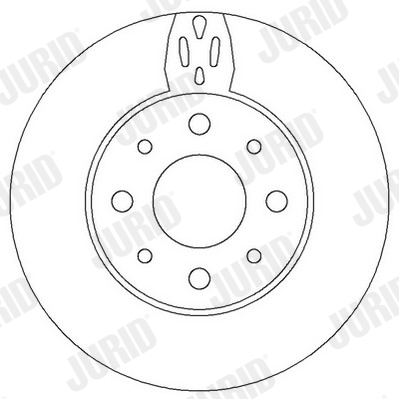 Brake Disc - 562296JC JURID