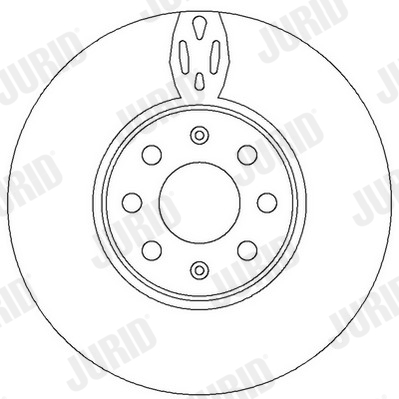 Brake Disc - 562297JC JURID