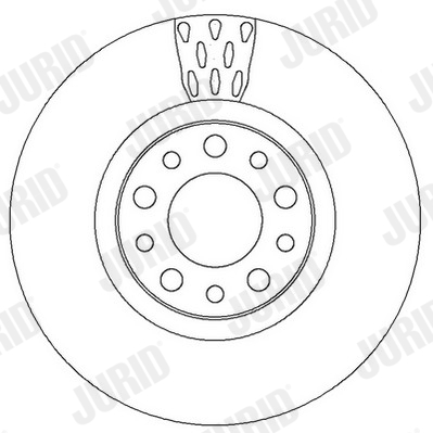 Brake Disc - 562299JC JURID