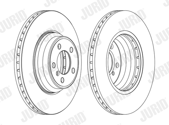 Brake Disc - 562401JC-1 JURID