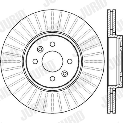 Brake Disc - 562410JC JURID