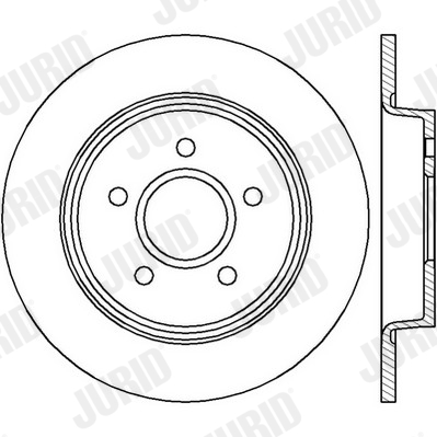 Brake Disc - 562411JC JURID