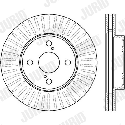 Brake Disc - 562414JC JURID