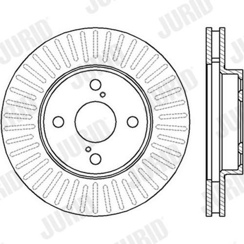 Brake Disc - 562414JC JURID