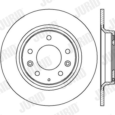Brake Disc - 562416JC JURID