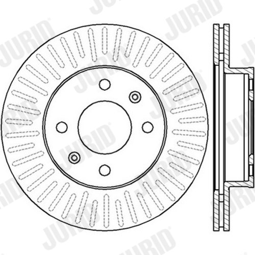 Brake Disc - 562428JC JURID
