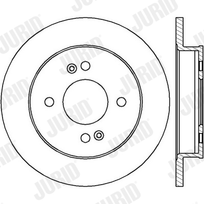 Brake Disc - 562429JC JURID