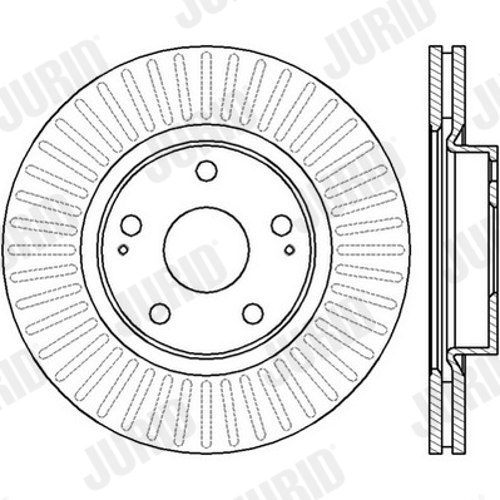 Brake Disc - 562430JC JURID