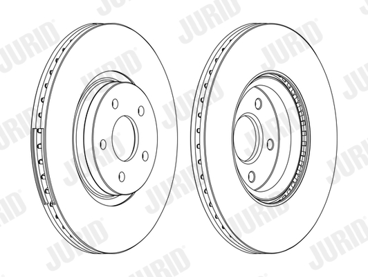 Brake Disc - 562434JC-1 JURID