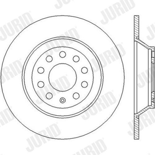 Brake Disc - 562438JC JURID