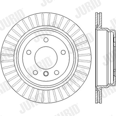 Brake Disc - 562442JC JURID