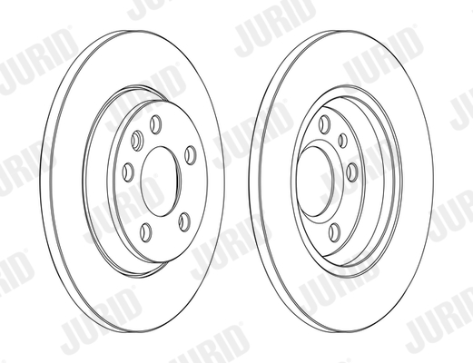 Brake Disc - 562448JC JURID