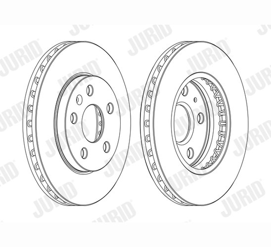 Brake Disc - 562460JC-1 JURID