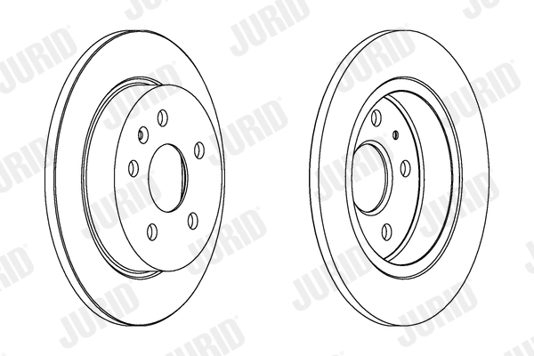 Brake Disc - 562461JC JURID