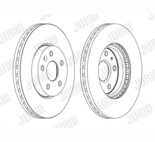 Brake Disc - 562462JC-1 JURID