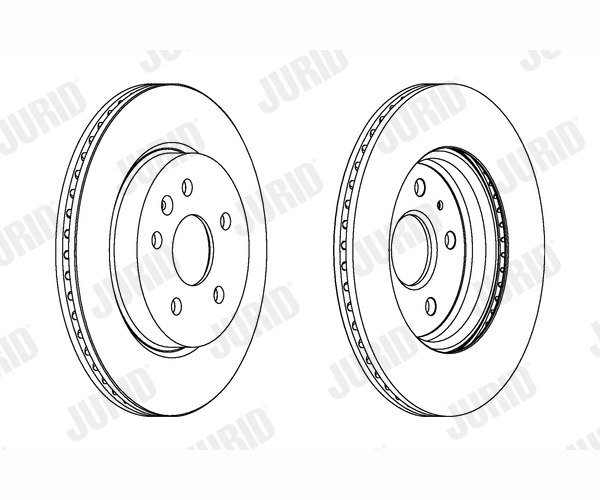 Brake Disc - 562463JC JURID