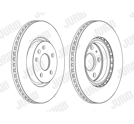 Brake Disc - 562464JC-1 JURID