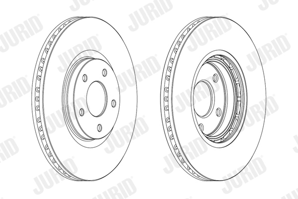 Brake Disc - 562465JC JURID