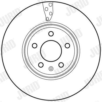 Brake Disc - 562466JC JURID