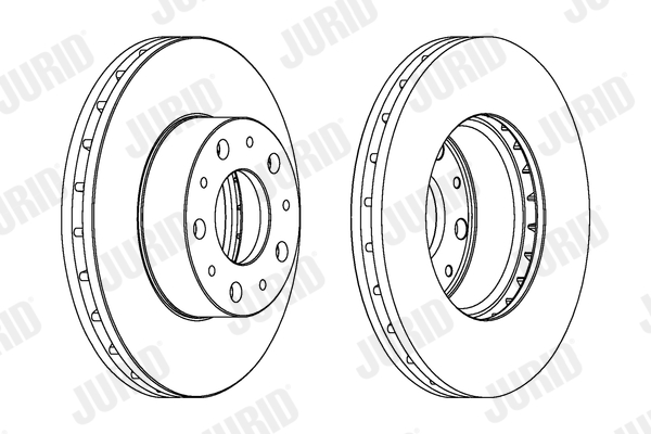 Brake Disc - 562468JC JURID