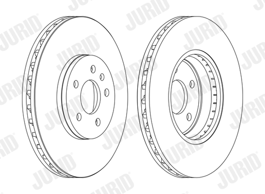 Brake Disc - 562511JC-1 JURID