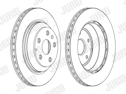 Bremsscheibe - 562513JC-1 JURID