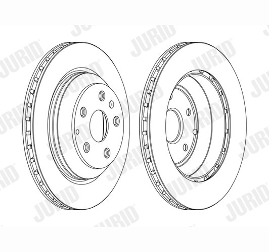 Bremsscheibe - 562513JC-1 JURID