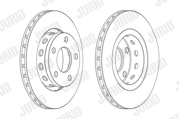 Brake Disc - 562515JC JURID